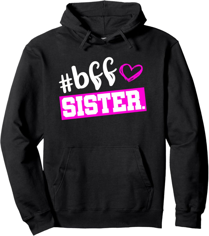 BFF Sister Beste Freundin für Zwei BFFS Mädchen Partner-Look Pullover Hoodie