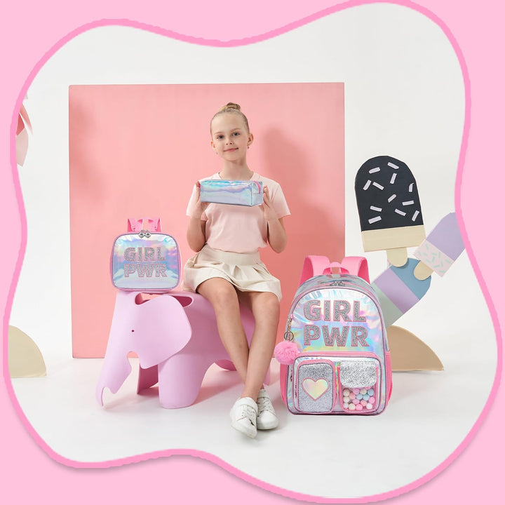 HTgroce Rucksack Mädchen Durchsichtig Rucksack Transparent Plastic schultascheTransparent Waterproof