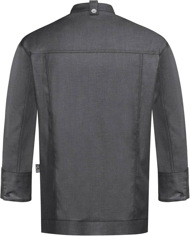 GREIFF Gastro Moda Herren Cuisine Kochjacke Jeansjackenstyle Regular Fit Denimoptik Modell 5591 L An