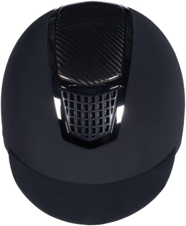 HKM Unisex ? Erwachsene Carbon Professional Reithelme, Schwarz, M