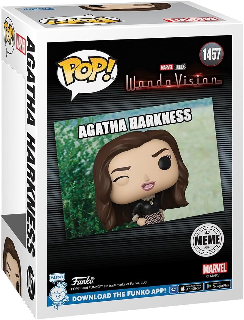 Funko Pop! TV: Meme – Agatha Harkness - WandaVision - Vinyl-Sammelfigur - Geschenkidee - Offizielle
