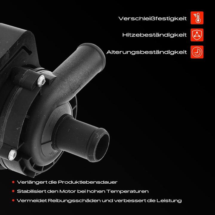 Frankberg Zusatzwasserpumpe Standheizung Kompatibel mit A-Klasse W169 1.5L-2.0L 2004-2012 B-Klasse W