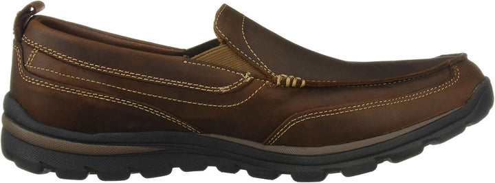 Skechers Herren X WeitSlipper 39.5 EU Dunkelbraun, 39.5 EU Dunkelbraun