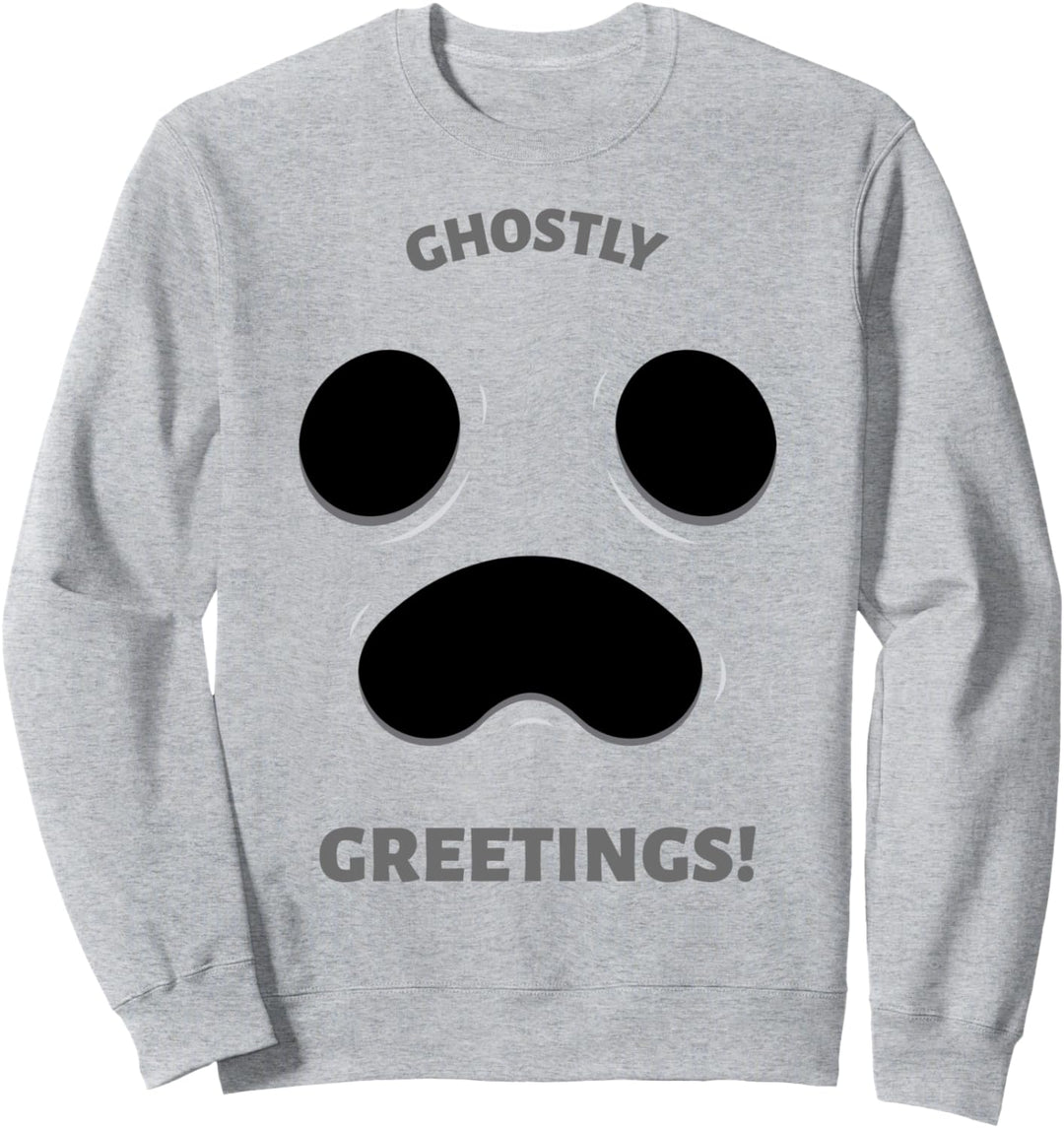 Geisterhafte Grüsse Ghost Funny Costume Halloween Sweatshirt