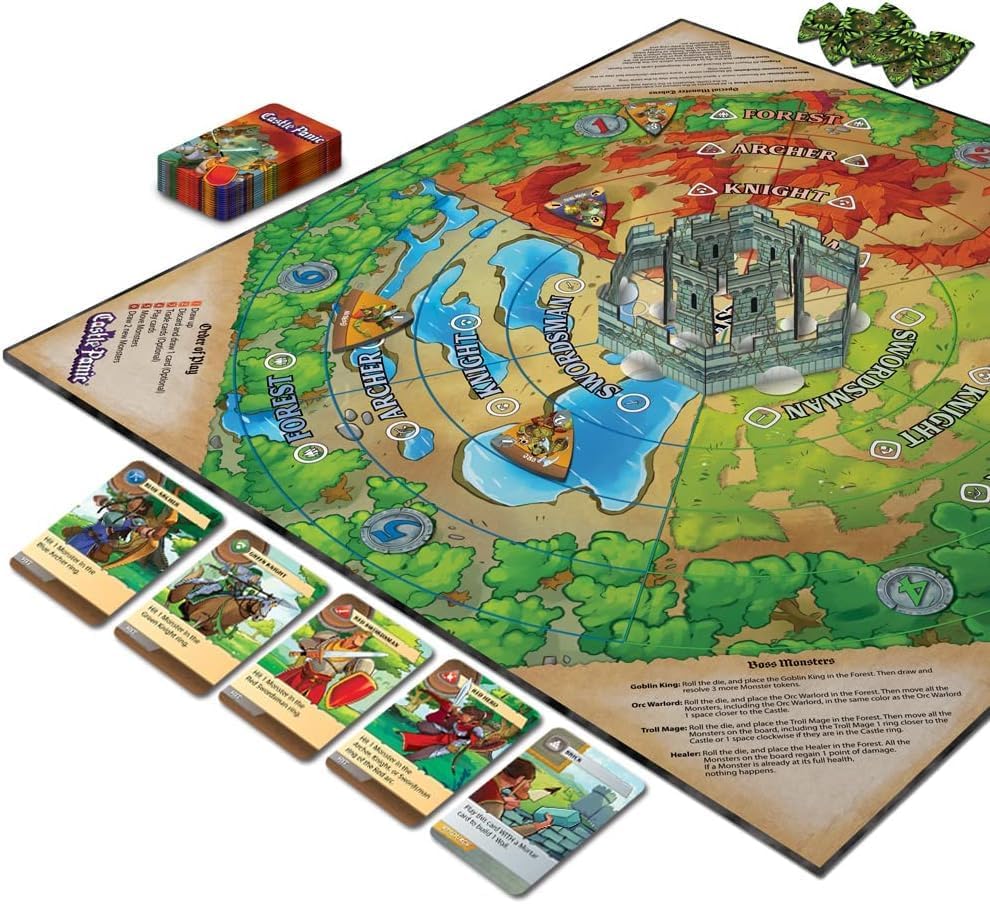 Fireside Games Castle Panic 2. Ausgabe, Brettspiel, ab 8 Jahren, 1-6 Spieler, über 60 Minuten Spield