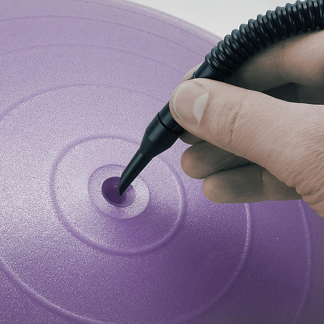 BODYMATE Gymnastikball Sitzball Trainingsball mit GRATIS E-Book inkl. Luft-Pumpe, Ball für Fitness,