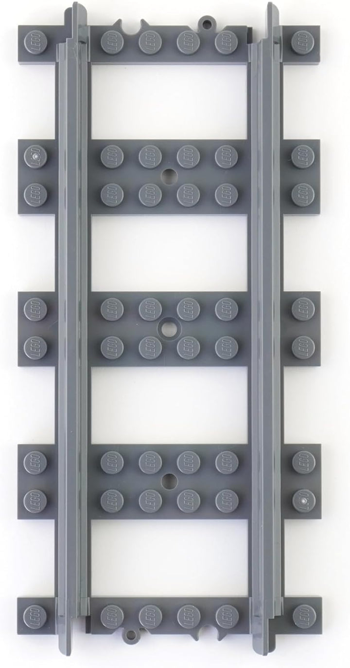 Lego® City Schienen Gerade Gleise (8 Stück) – Erweiterungsset für Lego® City Eisenbahn | Original Le