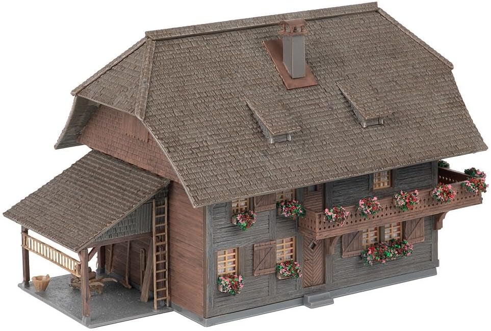FALLER 130012 - Jubiläumsmodell Uhrenmacherhaus mit Figur - Spurweite H0