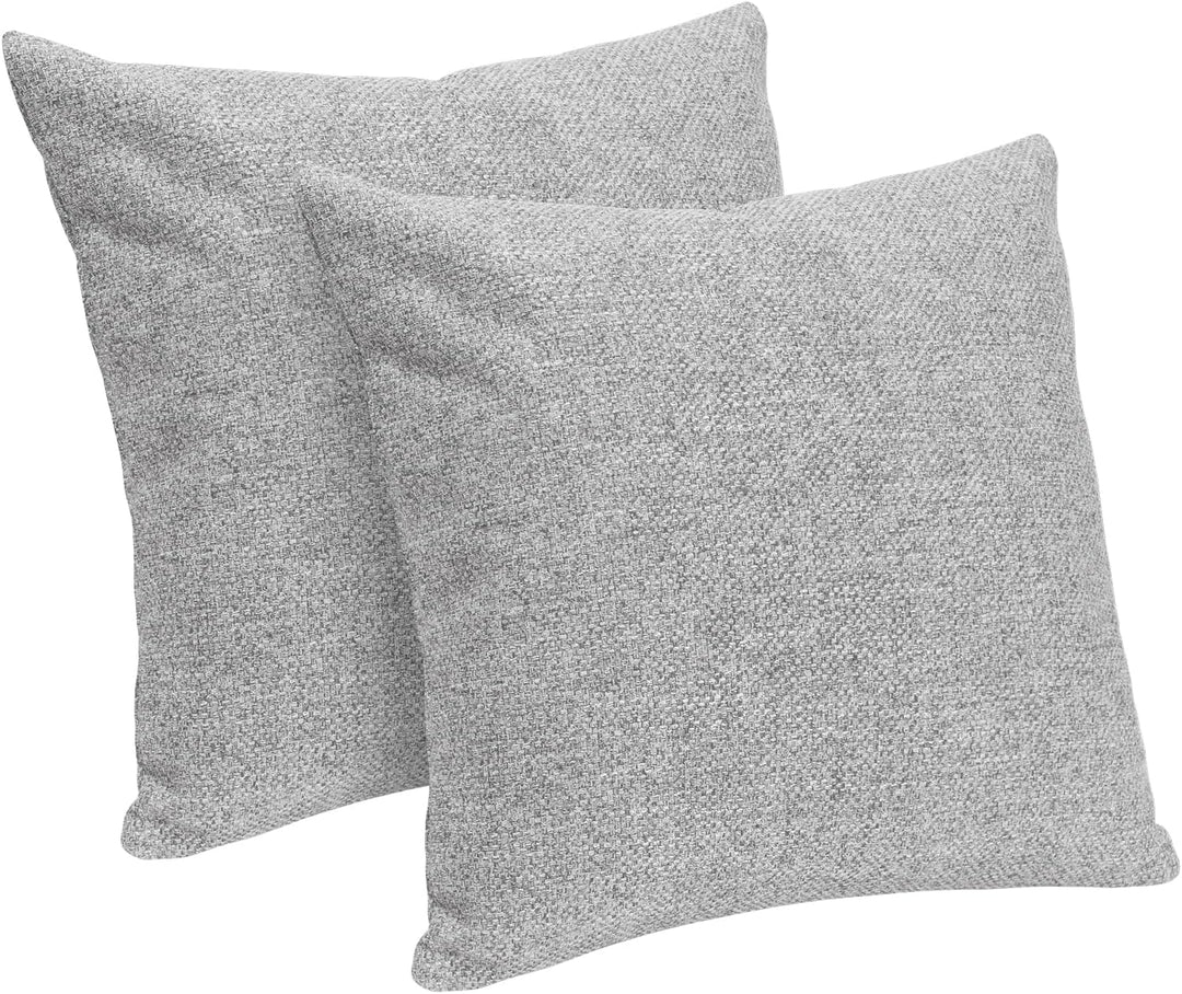 Selfitex 2er Set 40x40 cm, Sofakissen mit Füllung und Bezug, Dekokissen, Kopfkissen mit weicher Kiss