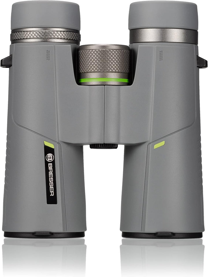 Bresser Fernglas 8x42 Wave, wasserdicht, mit BaK-4-Glas, UR-Vergütung und Brillenträgerokularen, per
