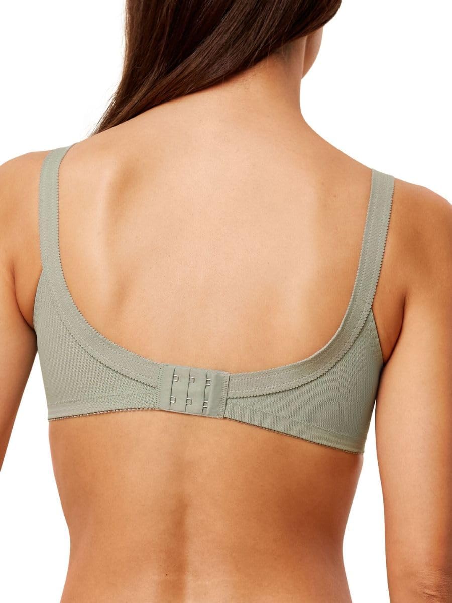 Triumph Damen Doreen X BH ohne Bügel 80D Abstinthe, 80D Abstinthe