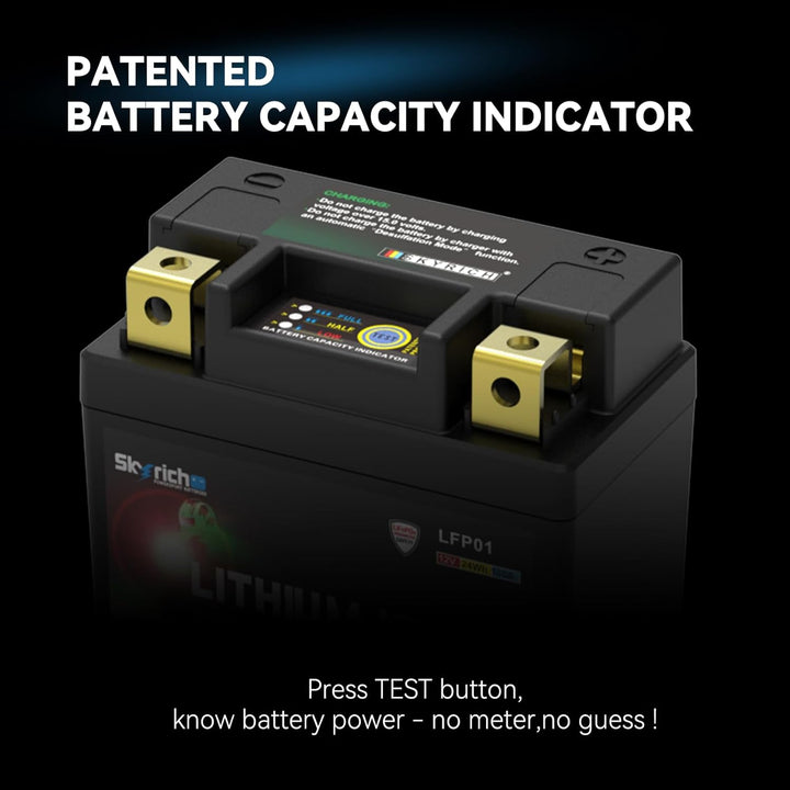 Skyrich Lithium Ion LTKTM04L ohne Pflege
