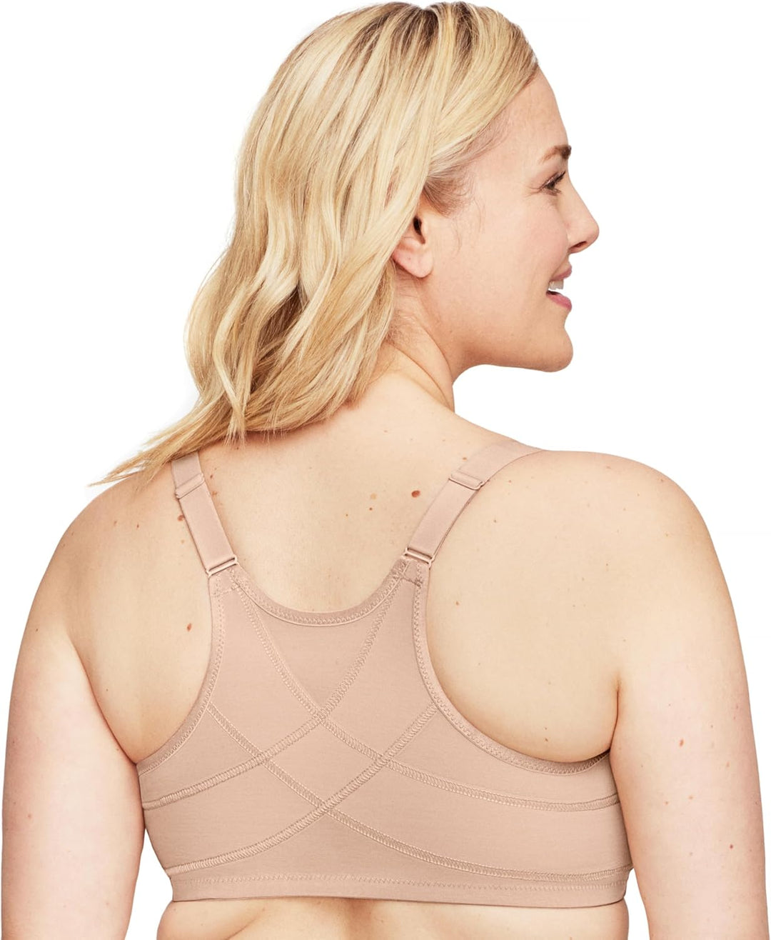 Glamorise Damen Full Coverage Bra 75C Haut, 75C Haut