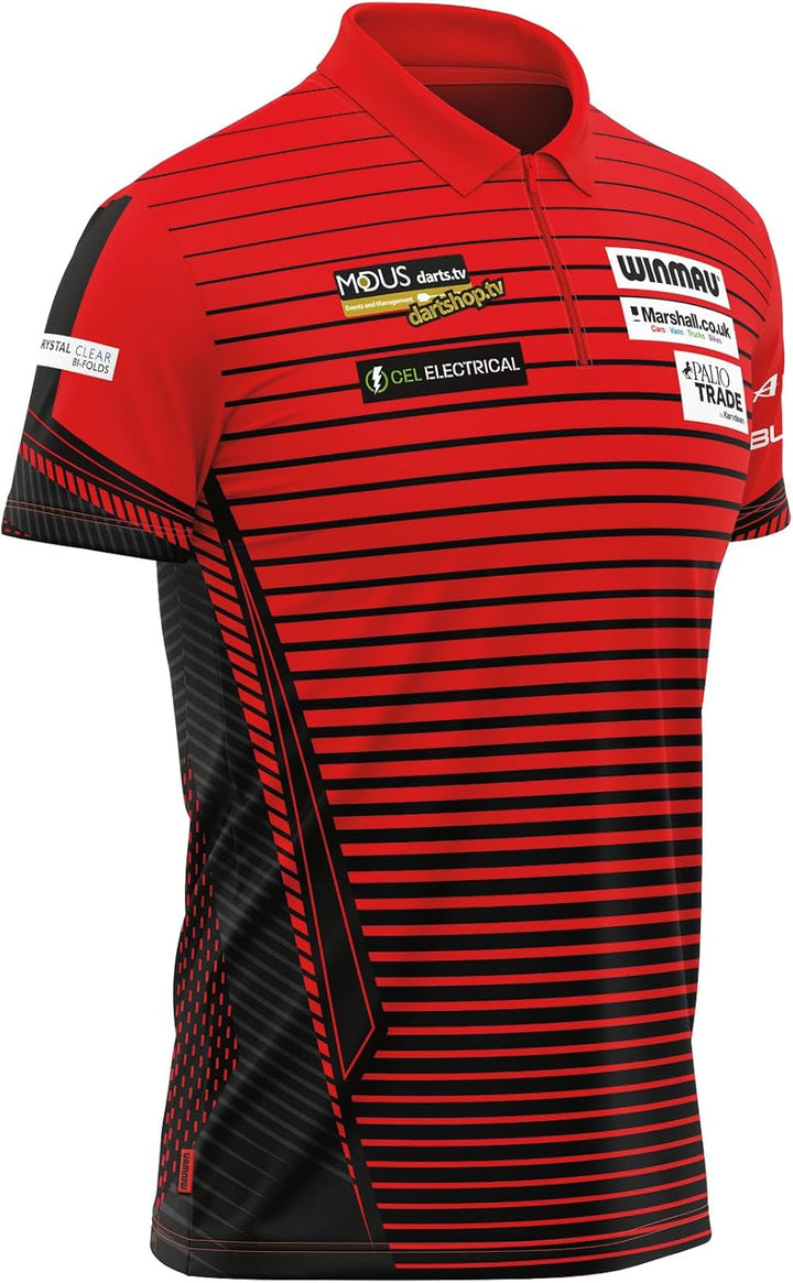 WINMAU Joe Cullen Darts Polo Shirt - Medium