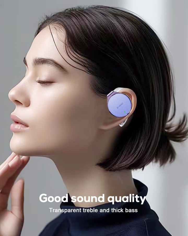 Open Ear Kopfhörer Bluetooth | 52 Std. Spielzeit & Dual-Device Pairing | On Ear Kopfhörer | Leichter
