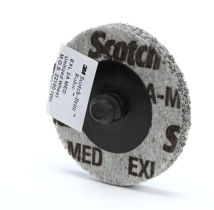 Kompaktscheibe Roloc XL-UR ø 76,2 mm Korn 2 S fin Fb. Grau 3 TR 2S FIN, 3 TR 2S FIN
