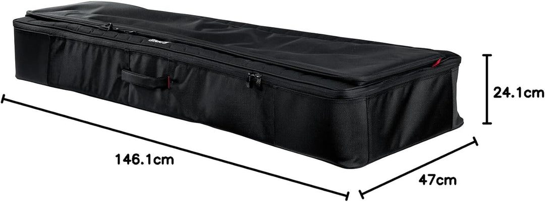 Gator G-PG-88 Keyboard Bag für 88 Tasten – Pro-Go Serie, gepolstert, mit Rucksackgurten & Regenschut