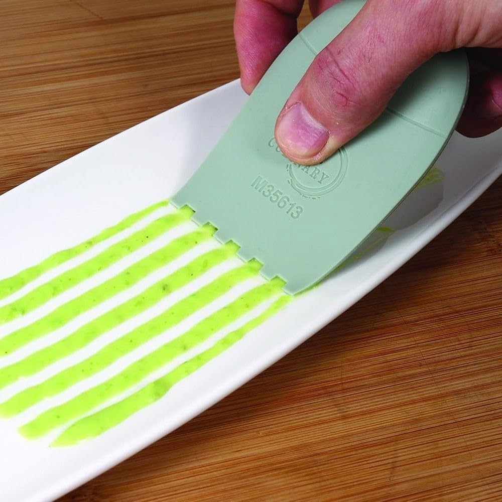 Mercer Culinary Silicone 8 Piece Plating Wedge Set, Multicolor Silikonkeil-Set, 8-teilig, Silikonkei