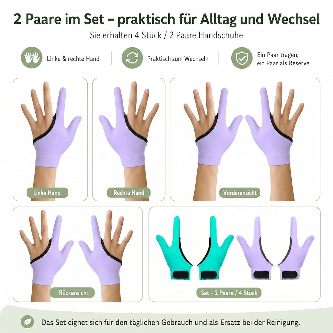 4 Stück Daumenlutschen Abgewöhnen Daumenlutschen Stop Kinder Daumen Saugen Guard Handschuhe Kaukompr