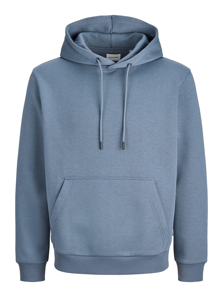 JACK & JONES Male Kapuzenpullover Einfarbig Kapuzenpullover XS Blue Mirage, XS Blue Mirage