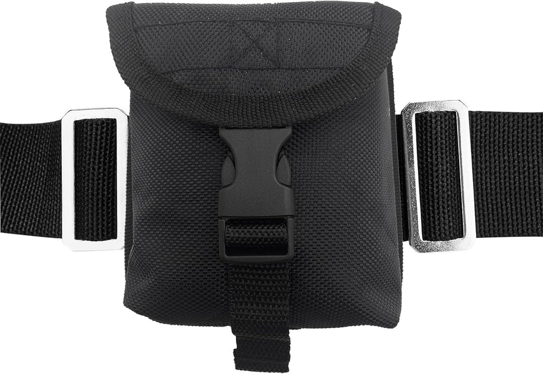 MOPHOEXII Scuba Weight Belt with Detachable 4 Pockets, Quick-Release Buckle Diving Pocket Weight Sta