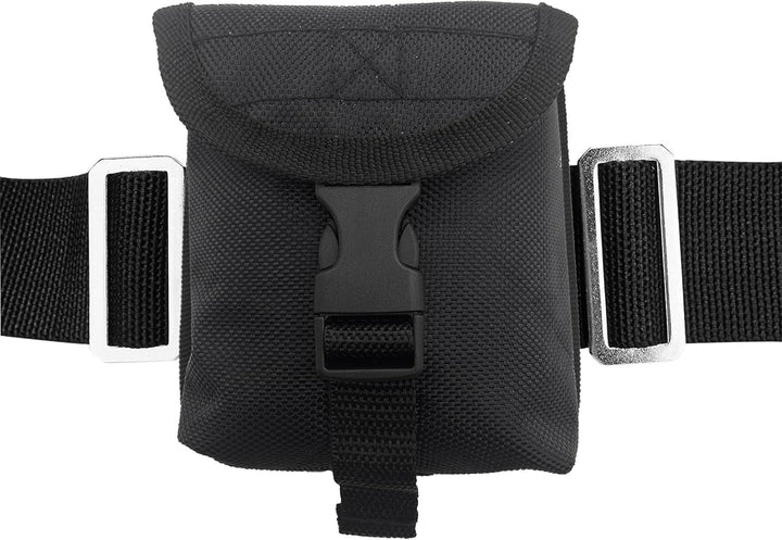 MOPHOEXII Scuba Weight Belt with Detachable 4 Pockets, Quick-Release Buckle Diving Pocket Weight Sta