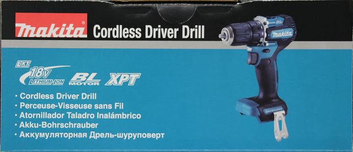 makita DDF487Z Bohrschrauber 18V (ohne Akku, ohne Ladegerät) Akku Bohrschrauber, Akku Bohrschrauber