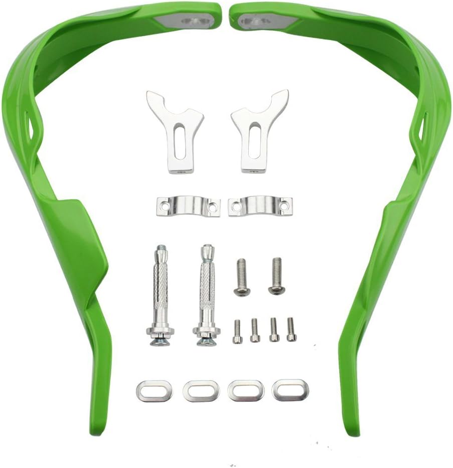 GOOFIT 7/8"Aluminium-Legierung Lenkerhandbürste Guards Schutzhandschützer Assy Ersatz für Motocross-