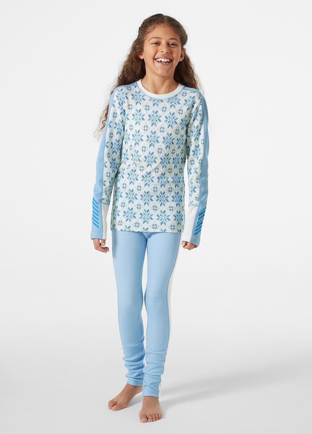 Helly Hansen Junior Unisex New Model JR Graphic Lifa Meri 14 Jahre Bright Blue, 14 Jahre Bright Blue
