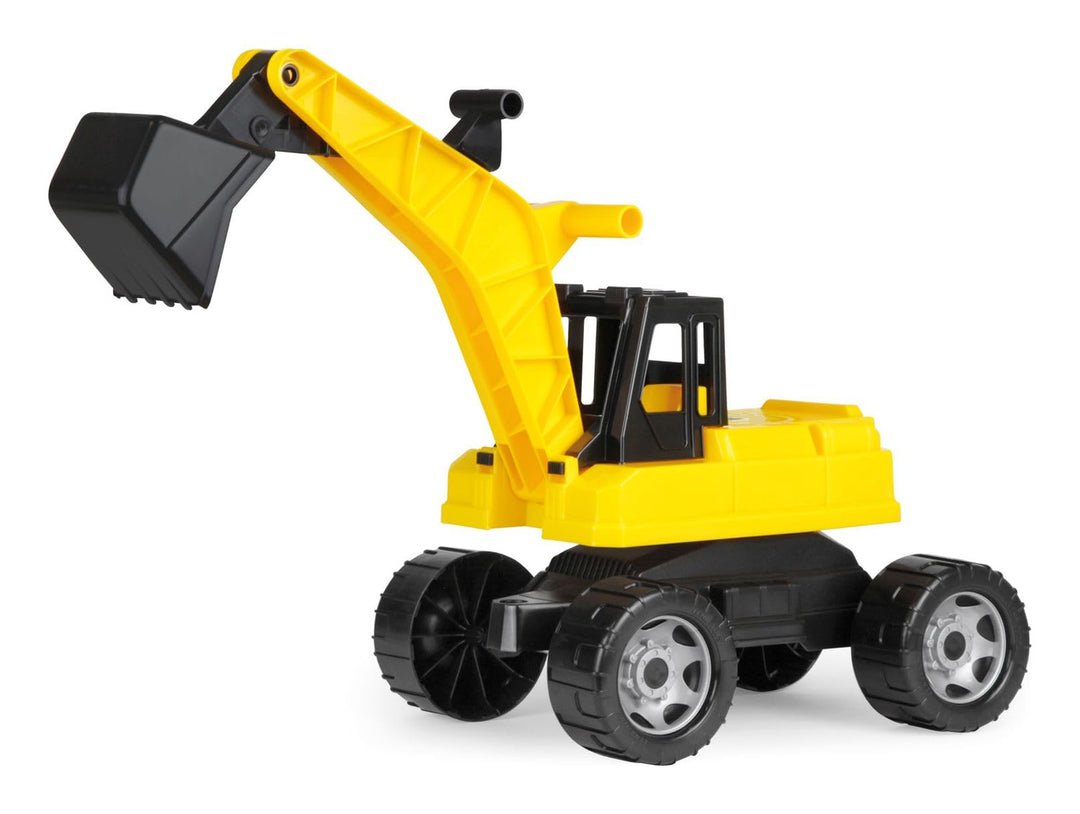 Lena 2017 x Starke Riesen Bagger, Baufahrzeug ca. 80 cm, Giga Truck Schaufelbagger mit 2 Stahlachsen