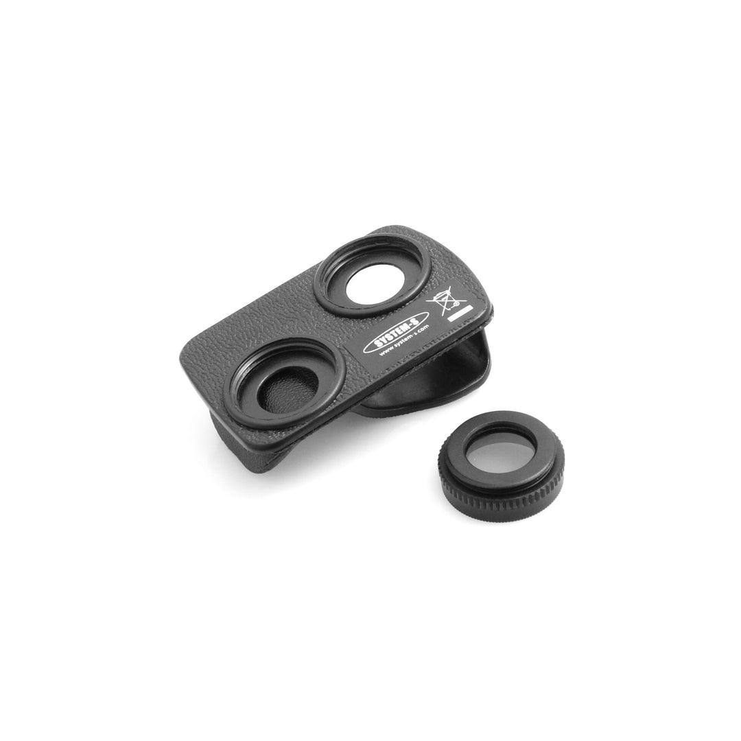 System-S Clip-on Klammer Halterung Polarisationsfilter Polarisator Linse für Smartphone Tablet PC