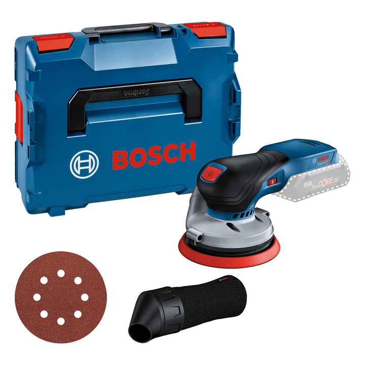 Bosch Professional 18V System Akku Exzenterschleifer GEX 18V-125 (inkl. Schleifteller (125mm), 1x Sc