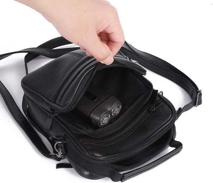 Echt Leder Herren Arbeitstasche Umhängetasche Herrentasche Schultertasche Messenger Flugbegleiter in