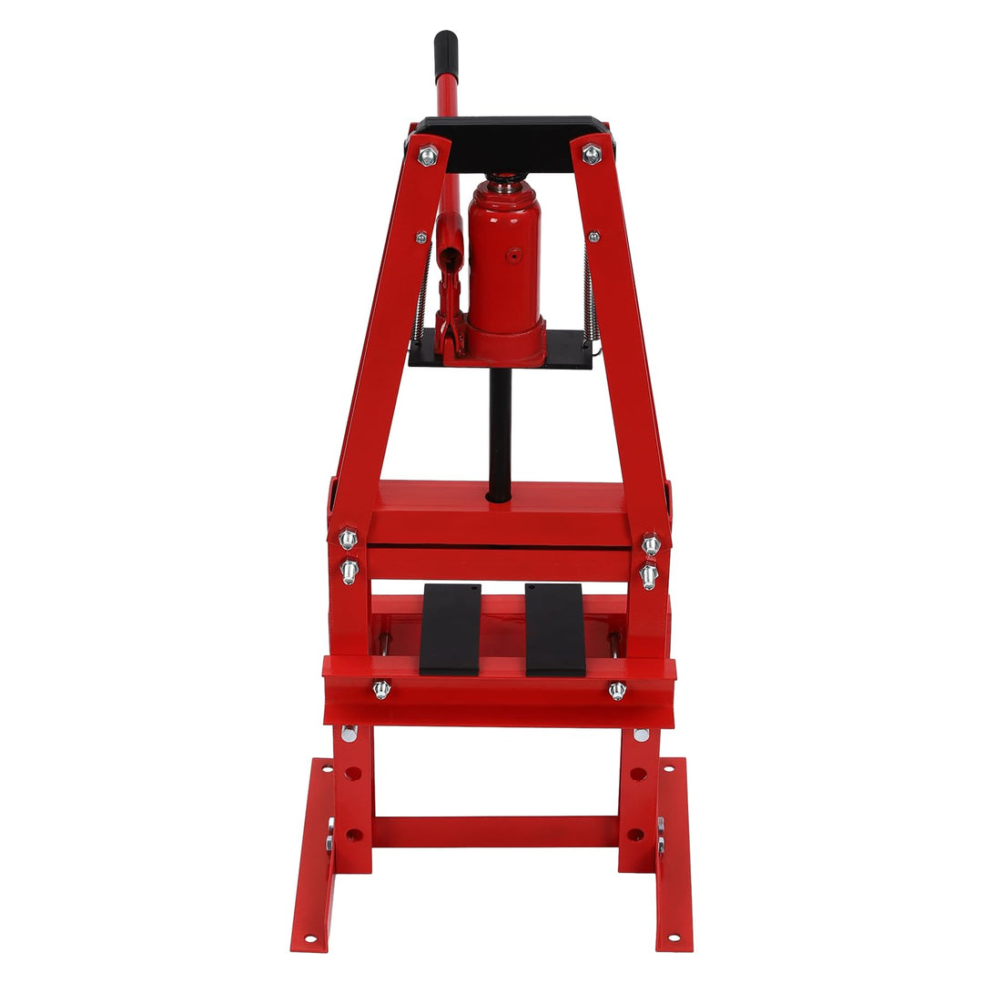 6T Hydraulikpresse, 40 * 32 * 745cm A-Förmige Werkstattpresse 130mm Hubhöhe mit 3 Gängen Einzustelle