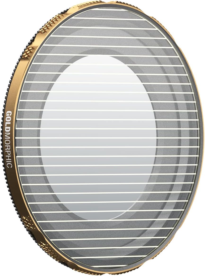 PolarPro - LiteChaser - iPhone 13, 14 & 15 (15 mit Adapter) - Goldmorphic - Filter - anamorphotische