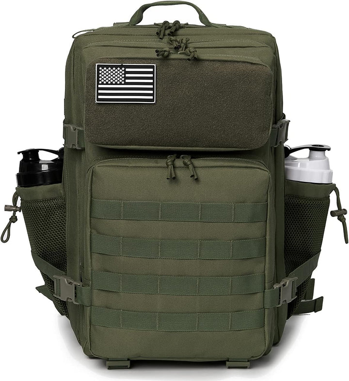 QT&QY Taktischer MilitäR Rucksack Herren Gross 25l/35l/45L Bundeswehr Rucksack 3 Tage Molle Armee Ru