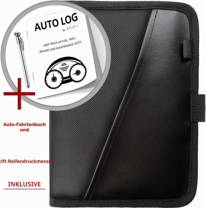 PlusXpres Handschuhfach-Organizer – Autodokumentenhalter – Manuelle Tasche – Fahrzeugaufbewahrung fü