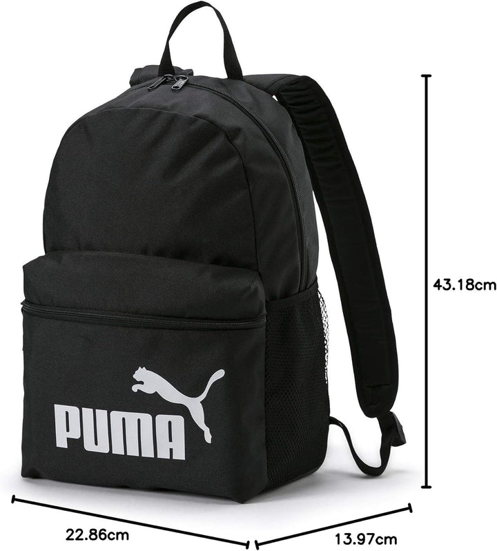 PUMA Unisex Kinder Phase Backpack Ii Rucksack (1er Pack) Einheitsgrösse Puma Black, Einheitsgrö