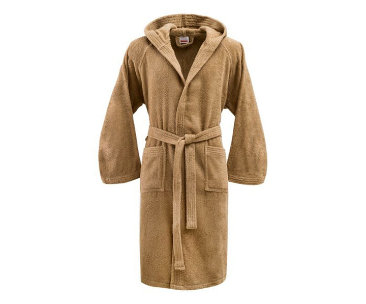 Bassetti Bademantel Saunamantel Morgenmantel Frottee Herren Damen mit Kapuze,Corda, Grösse S 100% Ba