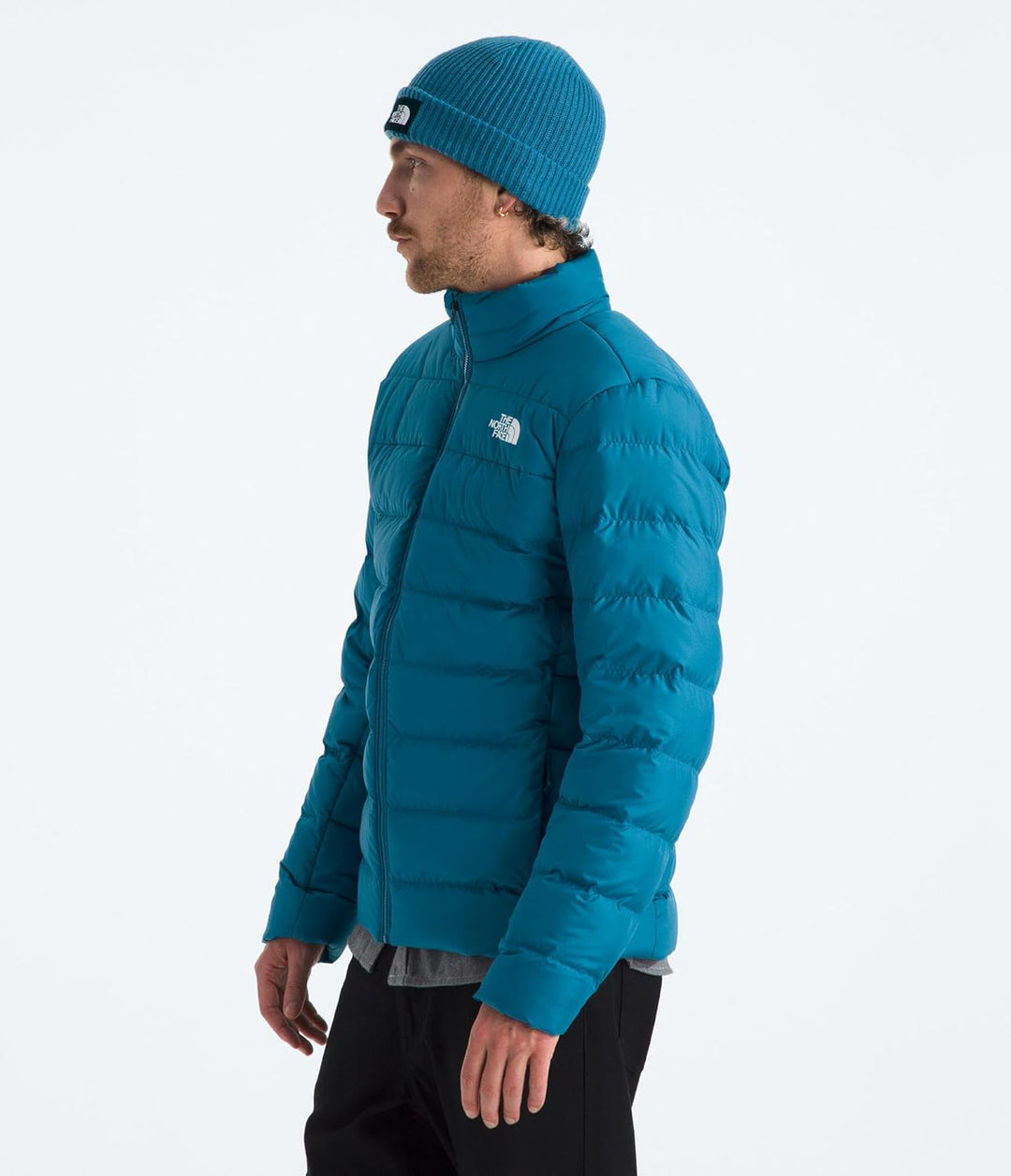 The North Face - Herren Aconcagua 3 Jacke - Warm, Wasserabweisend - TNF Black-NPF M Dusk Blue, M Dus
