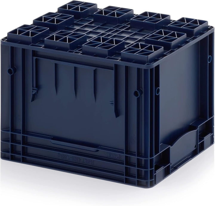 Auer Packaging 8x R-KLT Behälter 40 x 30 x 28 * Kleinladungsträger blau 40x30x28 Eurobehälter Indust
