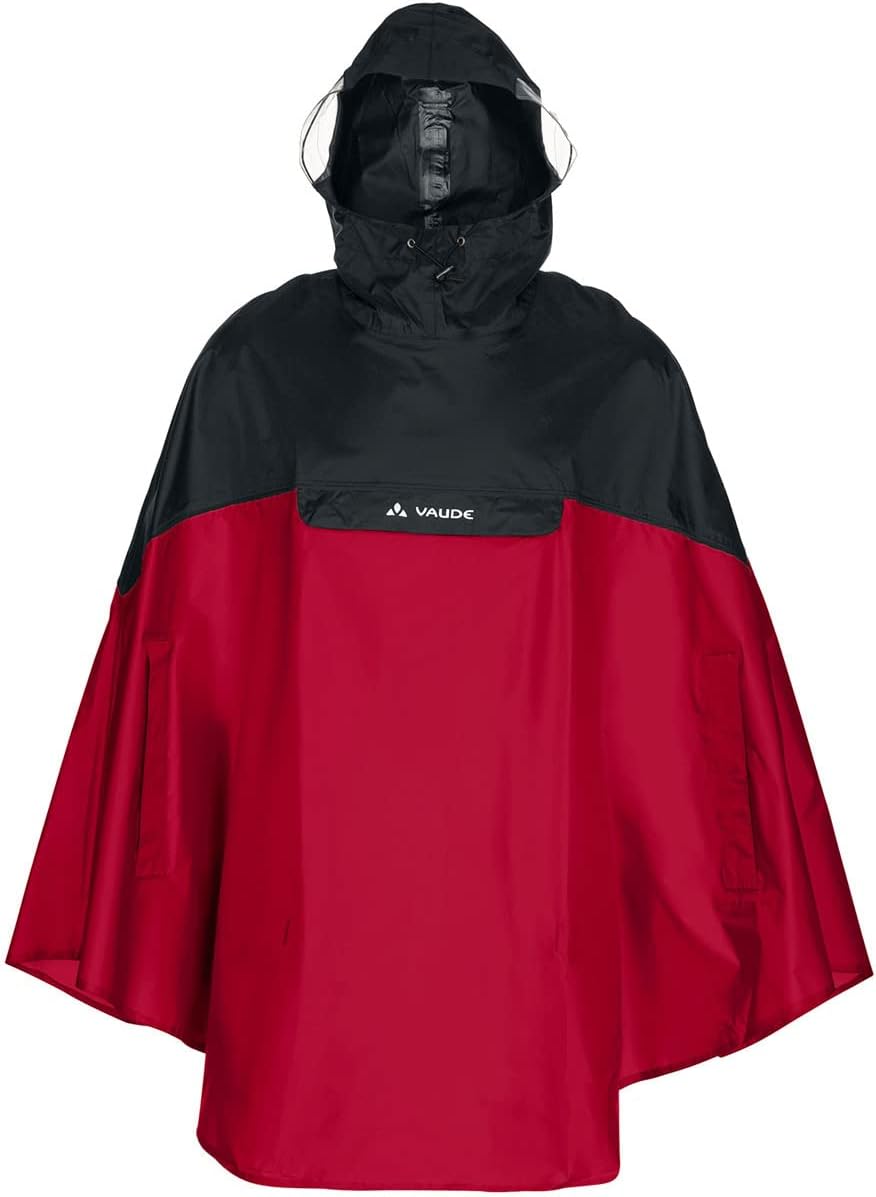 Vaude Covero Poncho II XL indian red, XL indian red