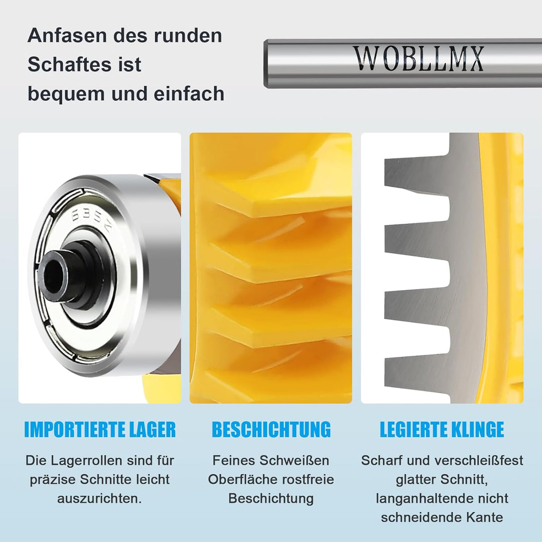 6 Schaft Finger Joint Fräser Schnurwellen Holzfräser Hartmetall Tischlerei Holz Fräsen Cutter Kleber