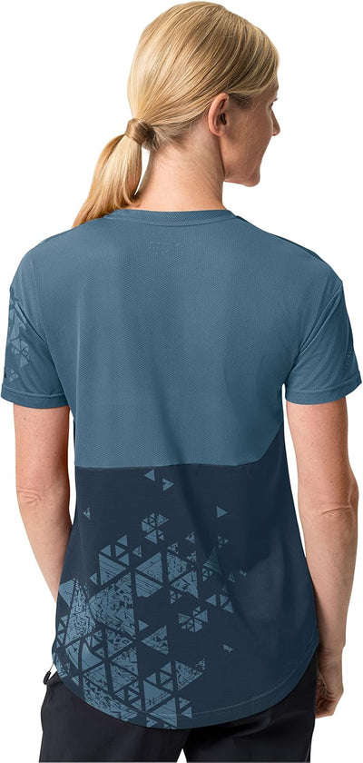 VAUDE Damen Women's Moab T-Shirt Vi T-Shirt 36 Blue Gray, 36 Blue Gray