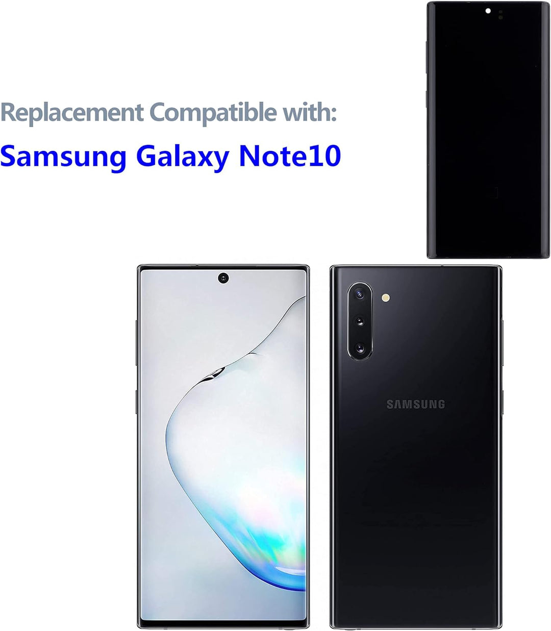 swark Dynamic AMOLED Kompatibel mit Samsung Galaxy Note10 Note 10 SM-N970 & Note10 Note 10 5G SM-N97
