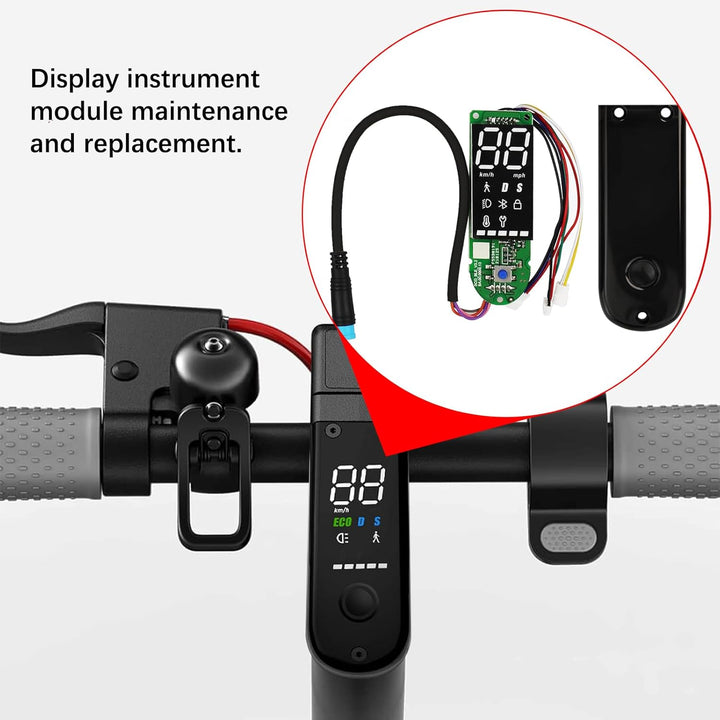 Elektroroller Scooter Armaturenbrett, PCB Wasserdichtes Scooter Armaturenbrett mit Bluetooth LCD Dis