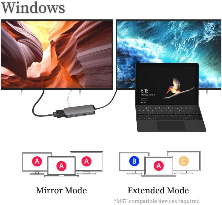 ADAM elements CASA Hub X VGA 10-in-1 | Apple MacBook & USB-C Notebooks | grau | AAPADHUBXGY