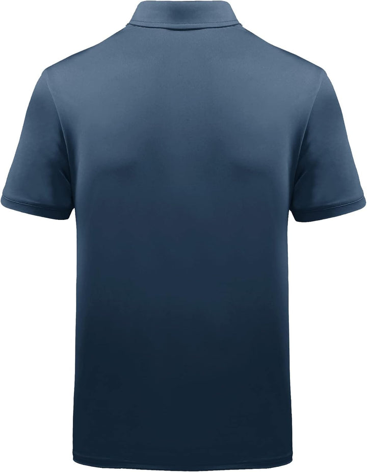 JACKETOWN Poloshirt Herren Kurzarm Polohemd Atmungsaktiv Schnell Trocknend Golf Polo Tshirt Sommer P