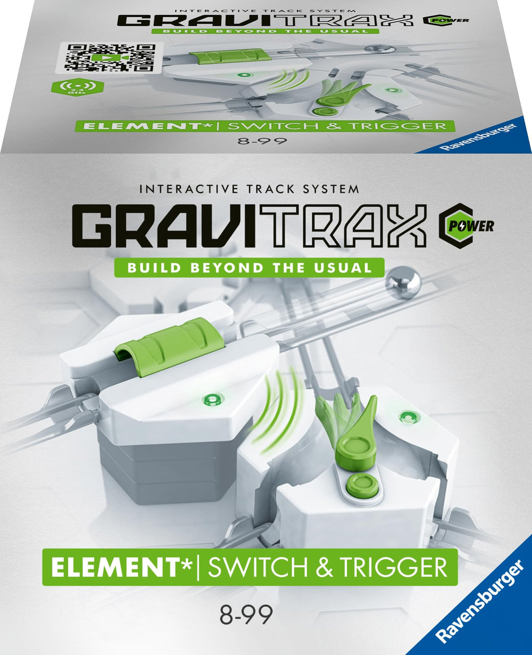 Ravensburger GraviTrax POWER Elemente Switch&Trigger. Elektronisches Zubehör für Kugelbahnen für Kin