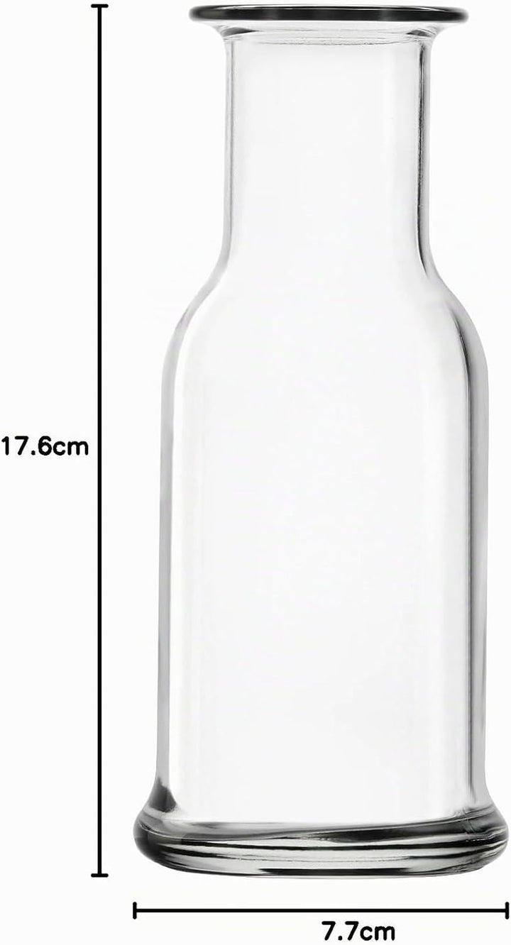Stölzle Oberglas Glaskaraffe Purity / 6er Set Kleine Karaffe 250 ml/Hochwertige Karaffe Glas geeigne